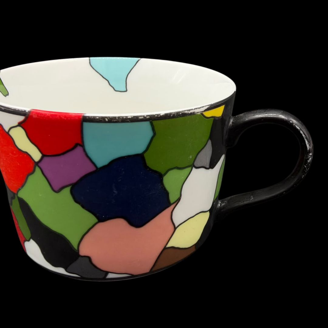 Taitu Dieci: Kaffeetasse / Teetasse / Tasse mit Unterteller