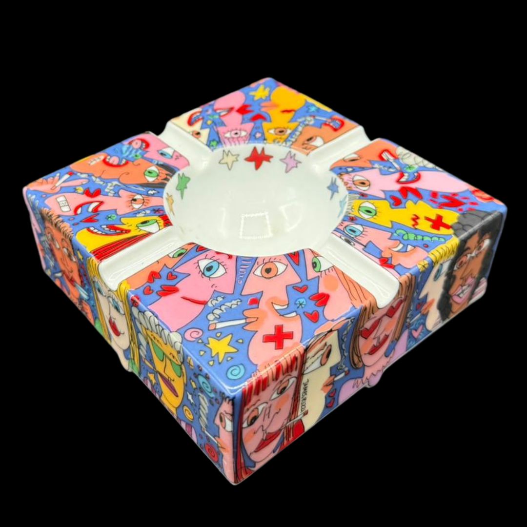 Rosenthal: Aschenbecher / Ascher / Schale James Rizzi