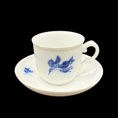 Heinrich / Höchst Residenz "Blaue Rose": Mokkatasse / Esspresotasse mit Unterteller