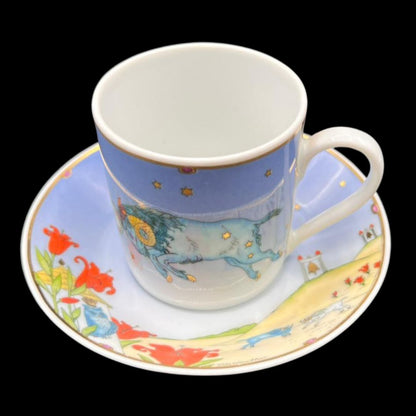 Hutschenreuther Ole Winter: Mokkatasse / Espressotasse "Widder"