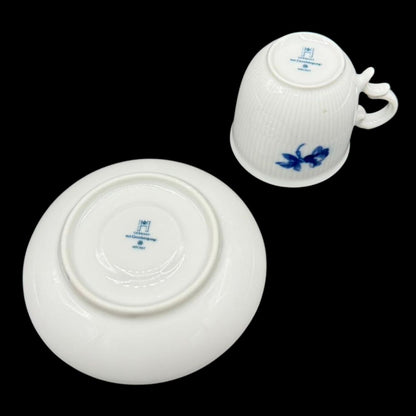 Heinrich / Höchst Residenz "Blaue Rose": Mokkatasse / Esspresotasse mit Unterteller