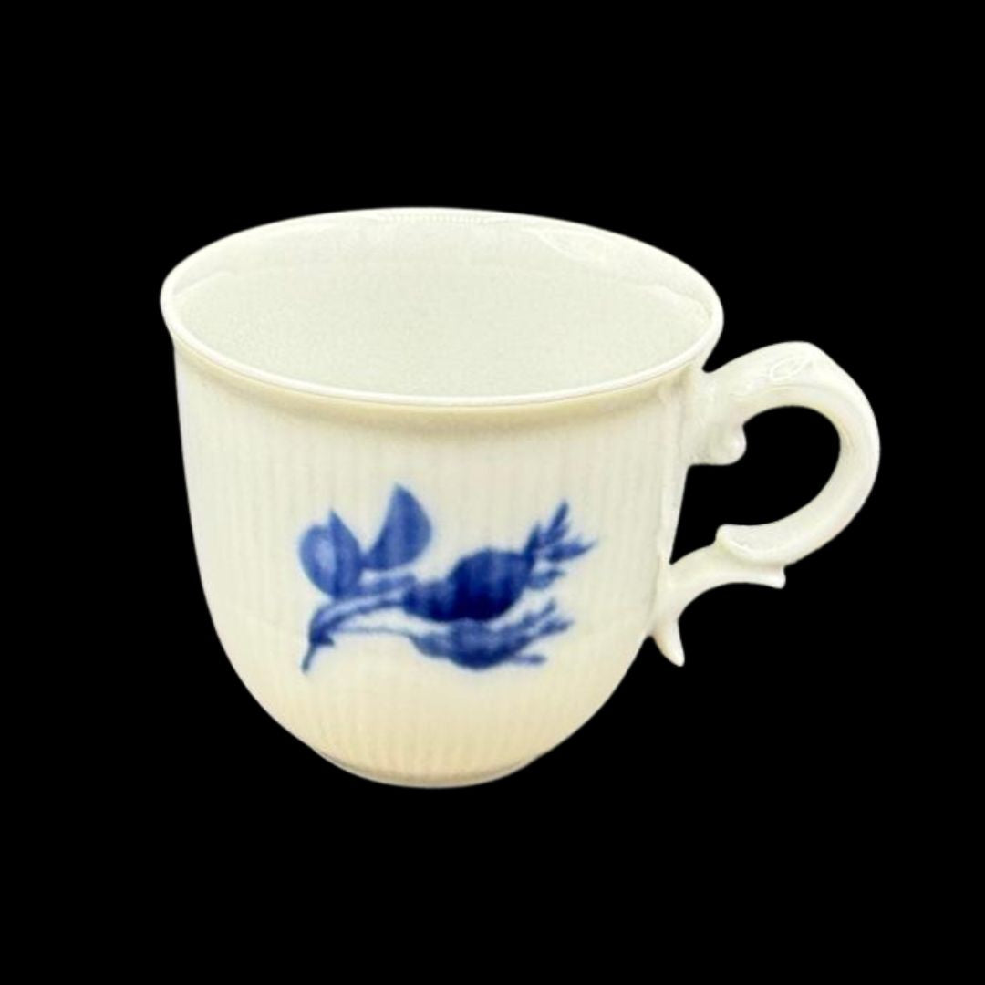 Heinrich / Höchst Residenz "Blaue Rose": Mokkatasse / Esspresotasse mit Unterteller