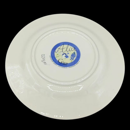 Gien France Alice: Tortenplatte / Kuchenplatte / runde Platte - ca 30,5 cm