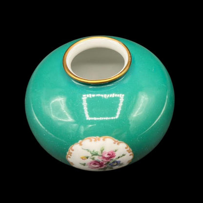 Fürstenberg Fürstin Medaillon: Vase / Blumenvase