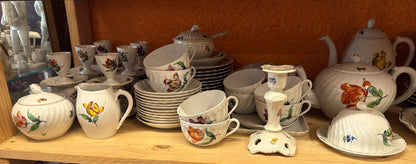Nymphenburg Welle gerippt: Teetasse / Tasse - Motiv 2 (7121050370185)