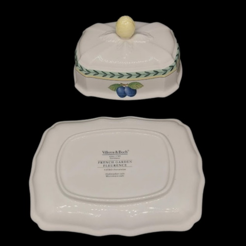 Villeroy & Boch French Garden: Butterdose Fleurence, zweiteilig (8692598899012)