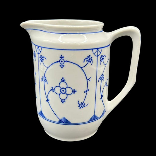 Winterling Strohblume Indisch Blau: Krug / Kanne / Milchkrug / Milchkanne