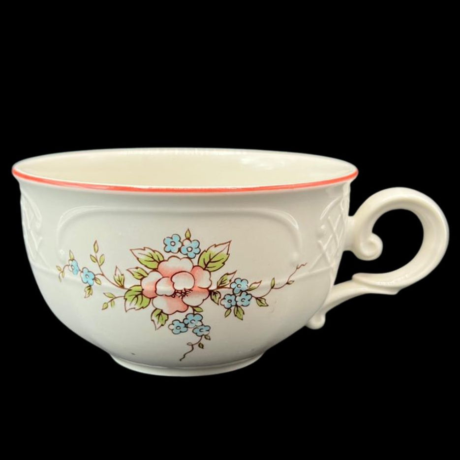 Villeroy & Boch Rosette: Jumbotasse / Frühstückstasse / Cappuccinotasse - selten