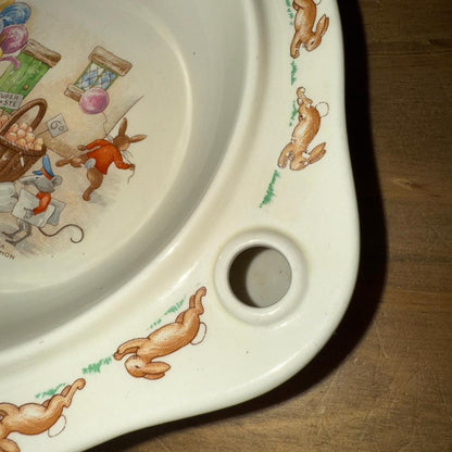 Royal Doulton Bunnykins: Wärmeteller / Kinderteller / Warmhalteteller (9442607432004)