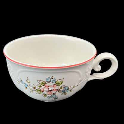 Villeroy & Boch Rosette: Jumbotasse / Frühstückstasse / Cappuccinotasse - selten