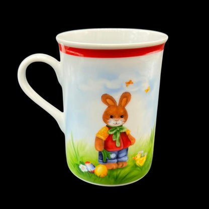 Schloss Schönbrunn Qualitätsporzellan: Kaffeebecher / Henkelbecher - Ostergeschirr