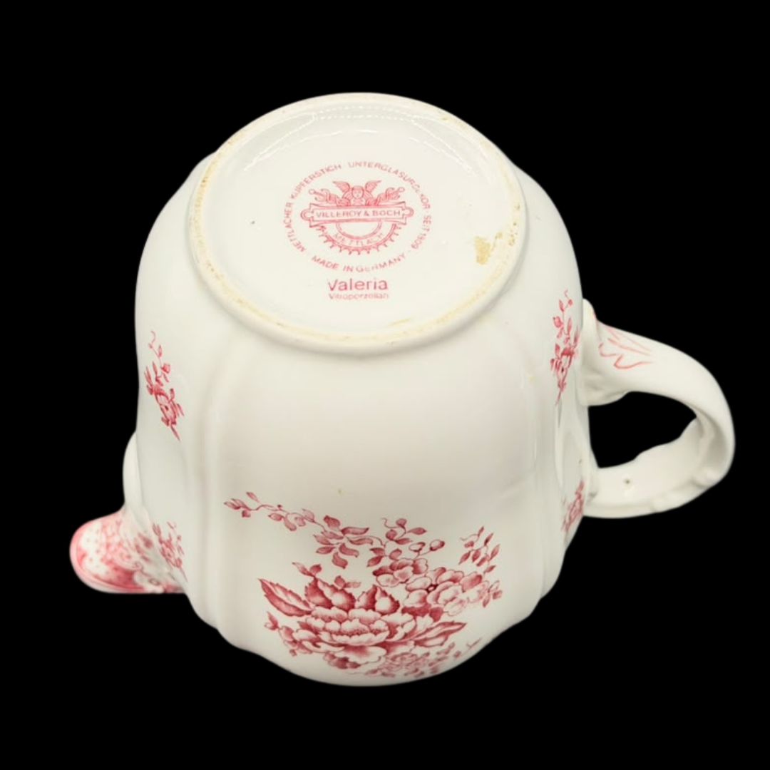 Villeroy & Boch Valeria rot: Krug / Kanne / Milchkrug / Milchkanne