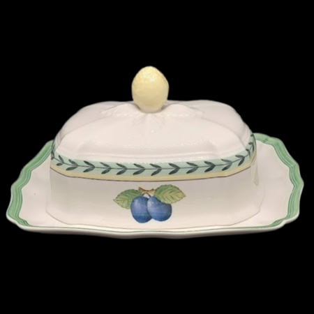 Villeroy & Boch French Garden: Butterdose Fleurence, zweiteilig (8692598899012)