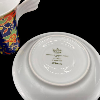 Rosenthal Studio Line Mythos : Mokkatasse / Espressotasse Sammeltasse Nr. 2 B.Brenner