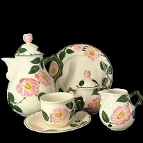 Villeroy & Boch Wildrose: Kaffeeservice für 6 Personen - 21 Teile