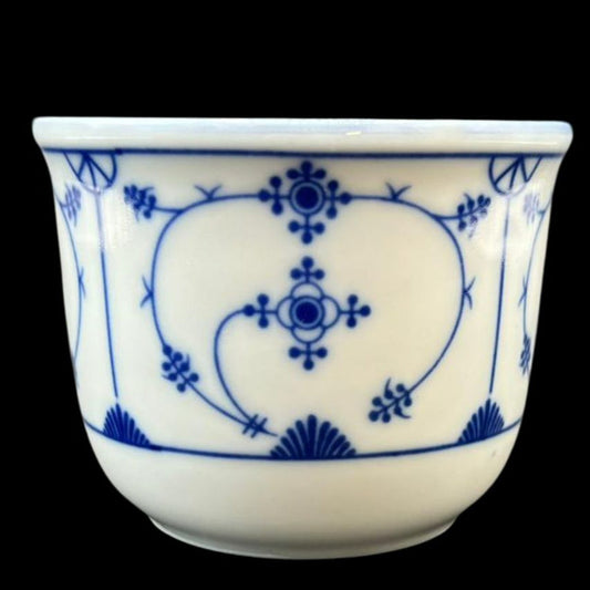 Strohblume Indisch Blau: Blumentopf / Blumenübertopf / Übertopf - 6,5 cm