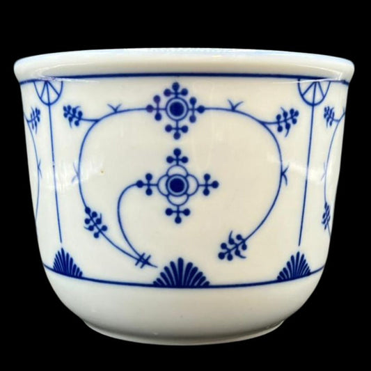 Strohblume Indisch Blau: Blumentopf / Blumenübertopf / Übertopf 8,5 cm