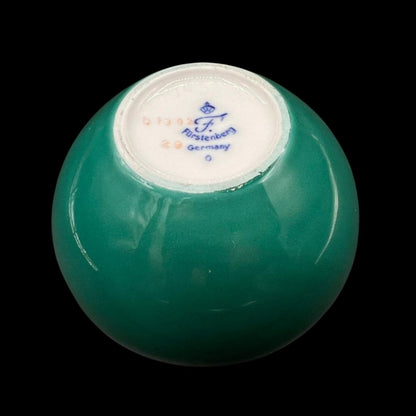 Fürstenberg Fürstin Medaillon: Vase / Blumenvase