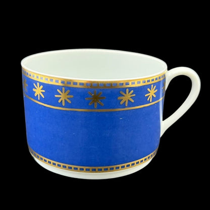 Fürstenberg Winternacht: Kaffeetasse / Teetasse / Tasse mit Unterteller