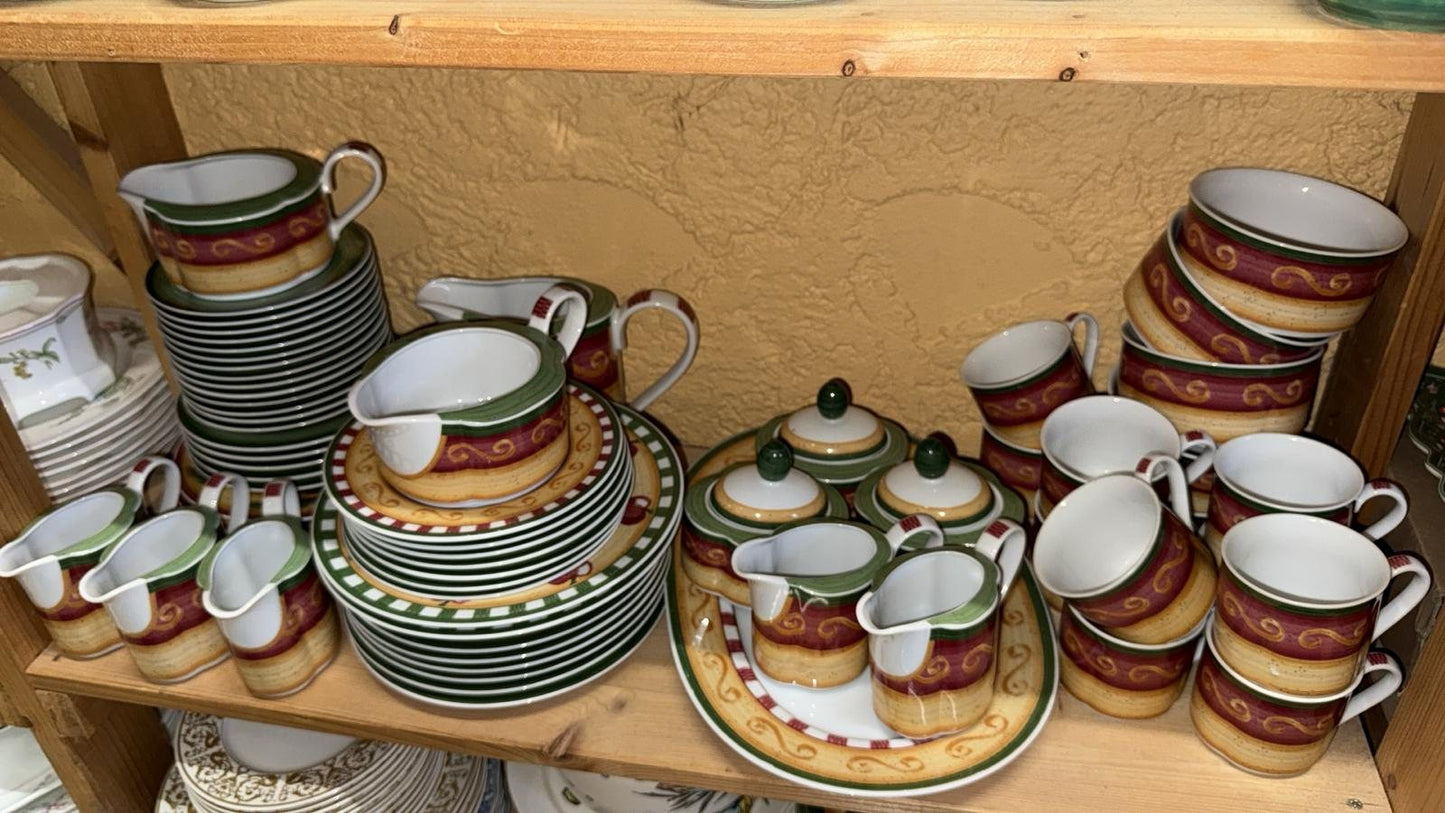 Villeroy & Boch Switch Winter Season Freske: Suppentasse / Dessertschale mit Unterteller