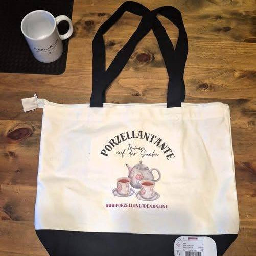 Vorbestellung für die Porzellantantentasche – das geheime Erkennungszeichen für echte Flohmarktseelen