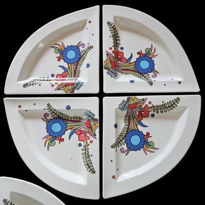 Villeroy & Boch New Wave Acapulco: Dreieckteller / Triangel / Teller dreieckig