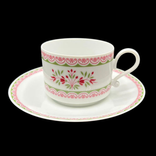 Heinrich H&G Selb Bavaria: Kaffeetasse mit Unterteller