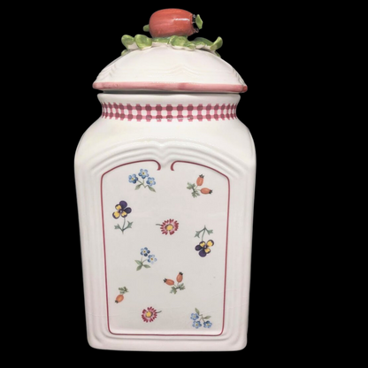 Villeroy & Boch Petite Fleur: Vorratsdose Charm, groß (Hagebutte) (7121005379721)