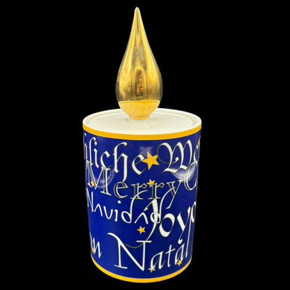 Arzberg: Gebäckdose / Keksdose mit Deckel / Deckeldose / Weihnachtsdose "Merry Christmas"