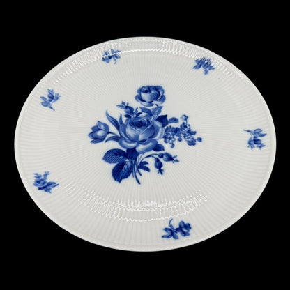 Heinrich / Höchst Residenz "Blaue Rose": Tortenplatte / Kuchenplatte / runde Platte