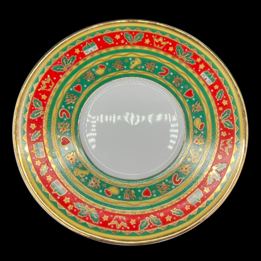 Ahorn Weihnachtsgeschirr: Unterteller / Untertasse