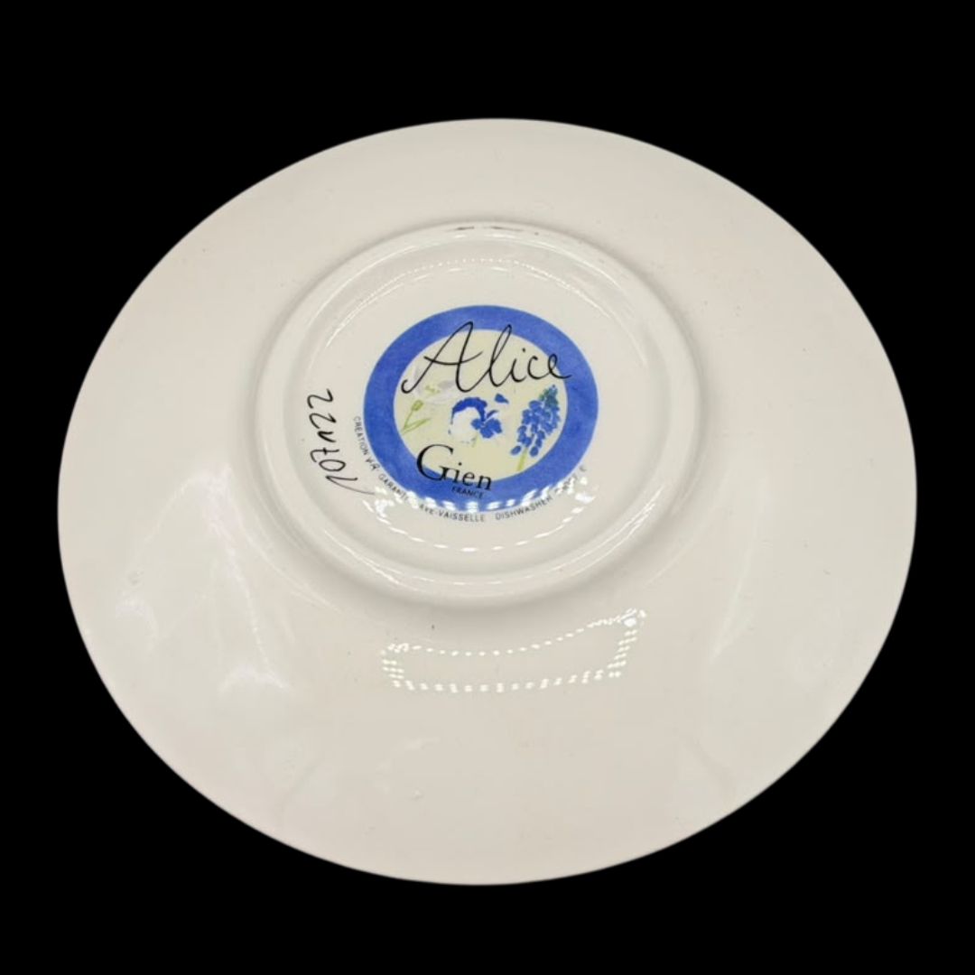 Gien France Alice: Unterteller / Untertasse - 15,5 cm