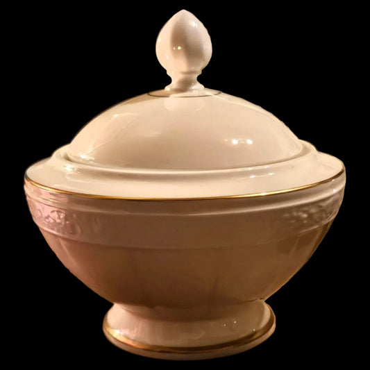 Villeroy & Boch Ivoire: Zuckerdose mit Deckel