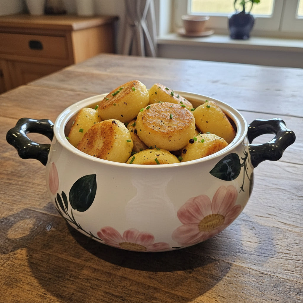 Villeroy & Boch Wildrose: Terrine / Schüssel mit Deckel ohne Deckel - mittel