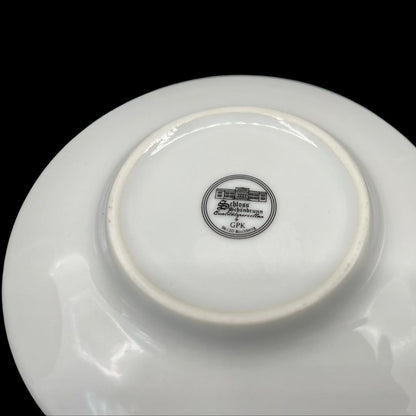 Schloss Schönbrunn Qualitätsporzellan: Kaffeetasse / Tasse mit Unterteller - Ostergeschirr