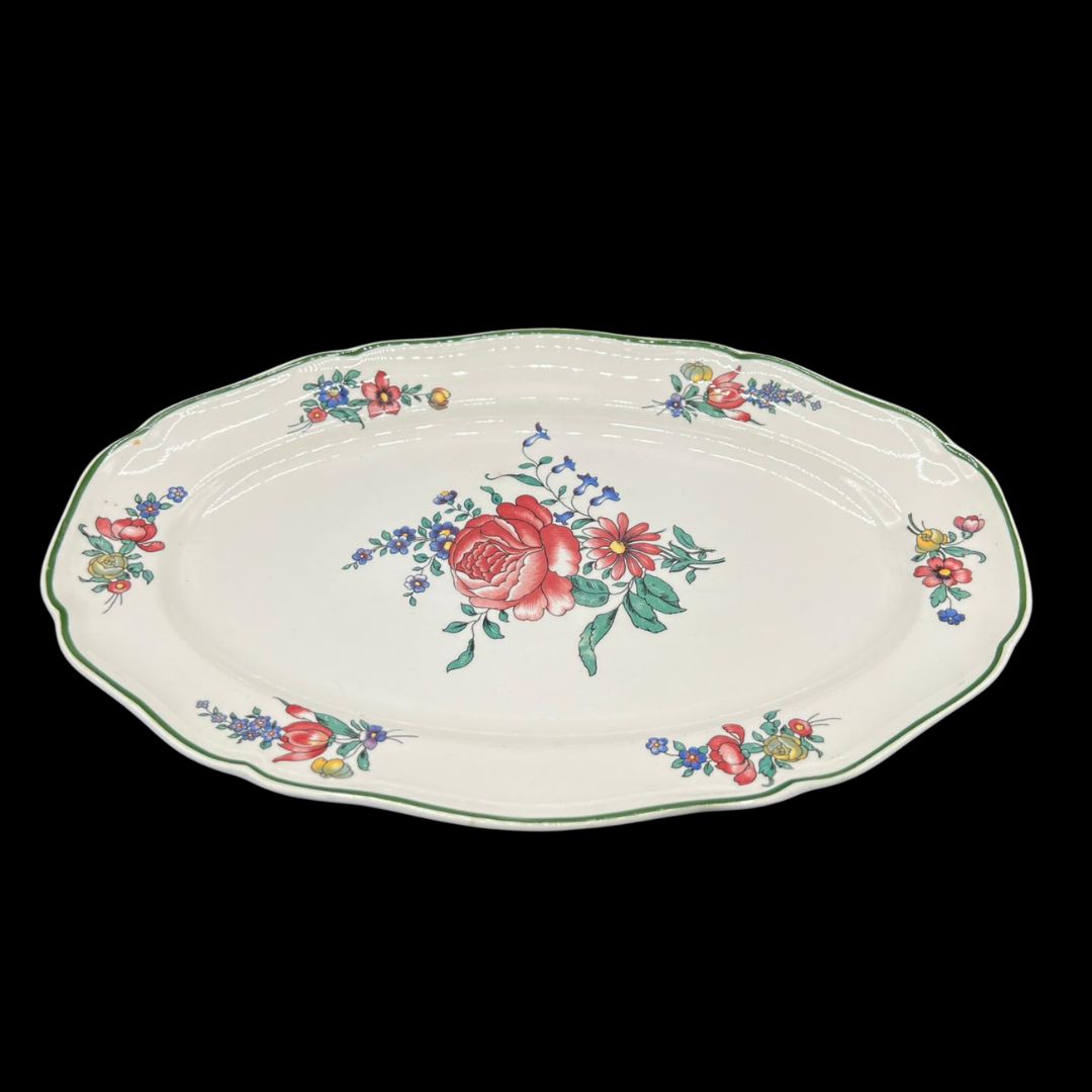 Villeroy & Boch Alt Strassburg: Fleischplatte / Platte - Rose