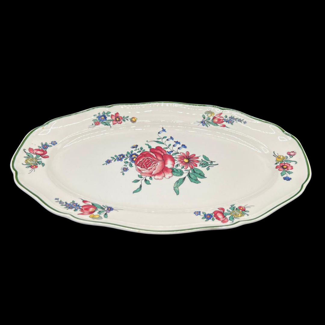 Villeroy & Boch Alt Strassburg: Fleischplatte / Platte - Rose