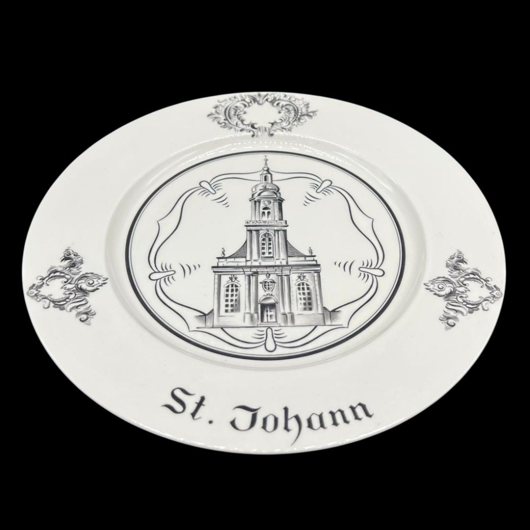 Villeroy & Boch: Sammelteller / Wandteller "St. Johann" - Saarland