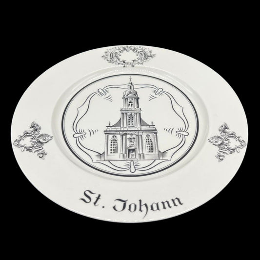 Villeroy & Boch: Sammelteller / Wandteller "St. Johann" - Saarland