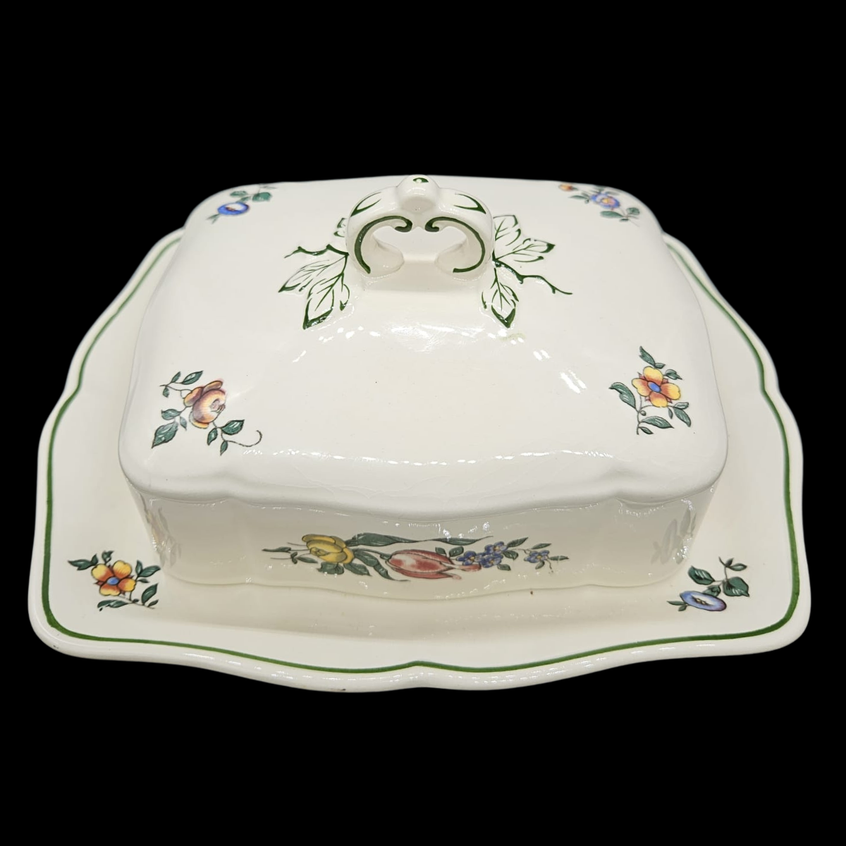 Villeroy & Boch Alt Strassburg: Butterdose, zweiteilig (8861962502468)