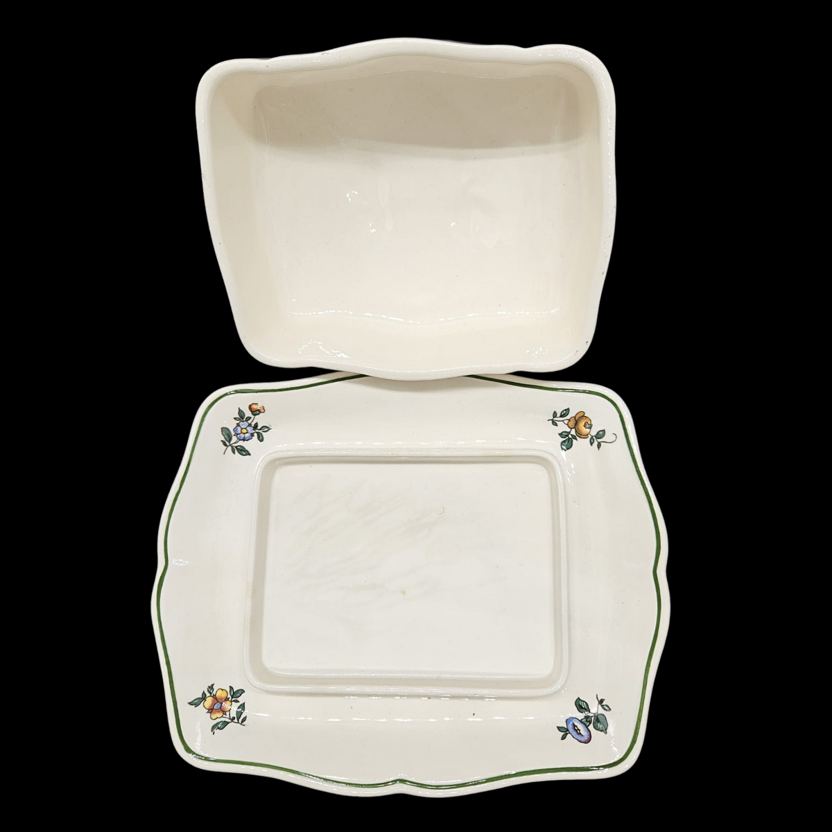 Villeroy & Boch Alt Strassburg: Butterdose, zweiteilig (8861962502468)