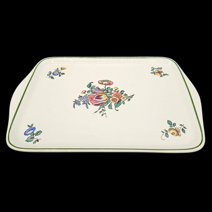 Villeroy & Boch Alt Strassburg: Butterplatte / Wurstplatte / Platte 20,5 cm Tulpe (8862069195076)