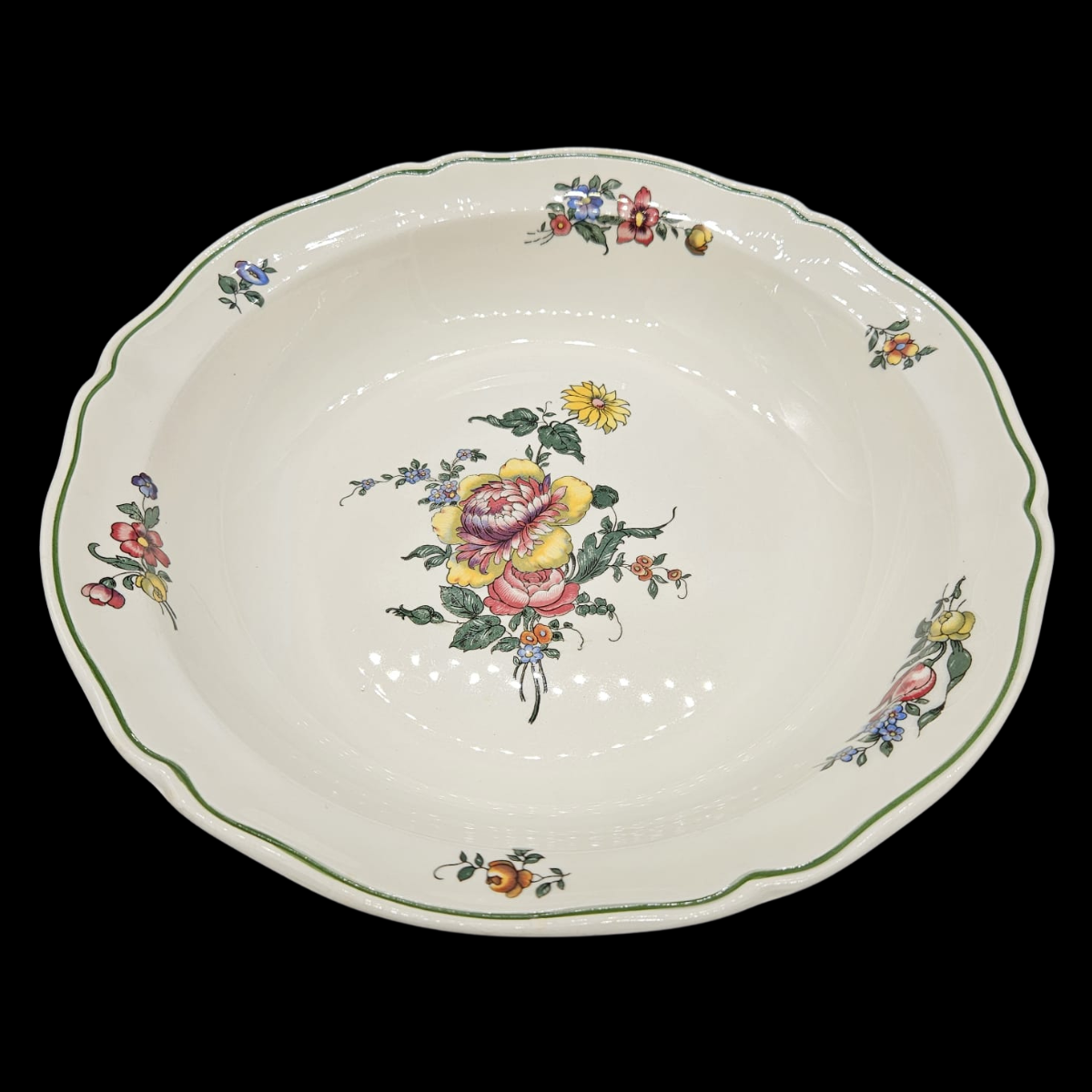 Villeroy & Boch Alt Strassburg: Schale / Schälchen / Schüssel - 27,5 cm Strohblume (8862265770308)