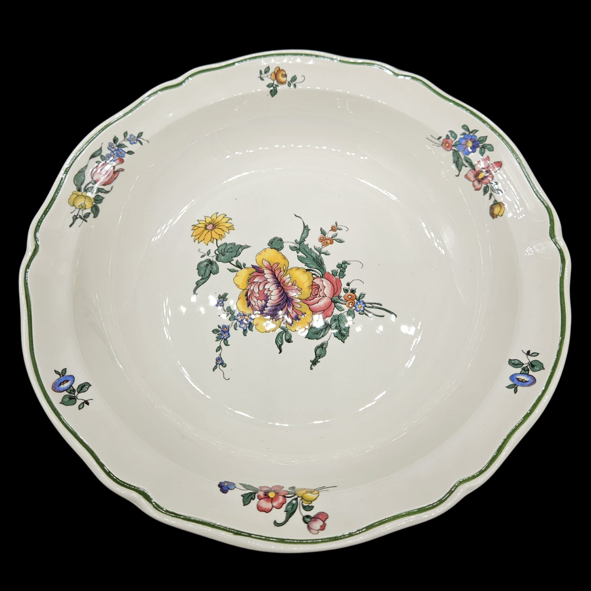 Villeroy & Boch Alt Strassburg: Schale / Schälchen / Schüssel - 27,5 cm Strohblume (Punkt in Glasur) (8862270587204)