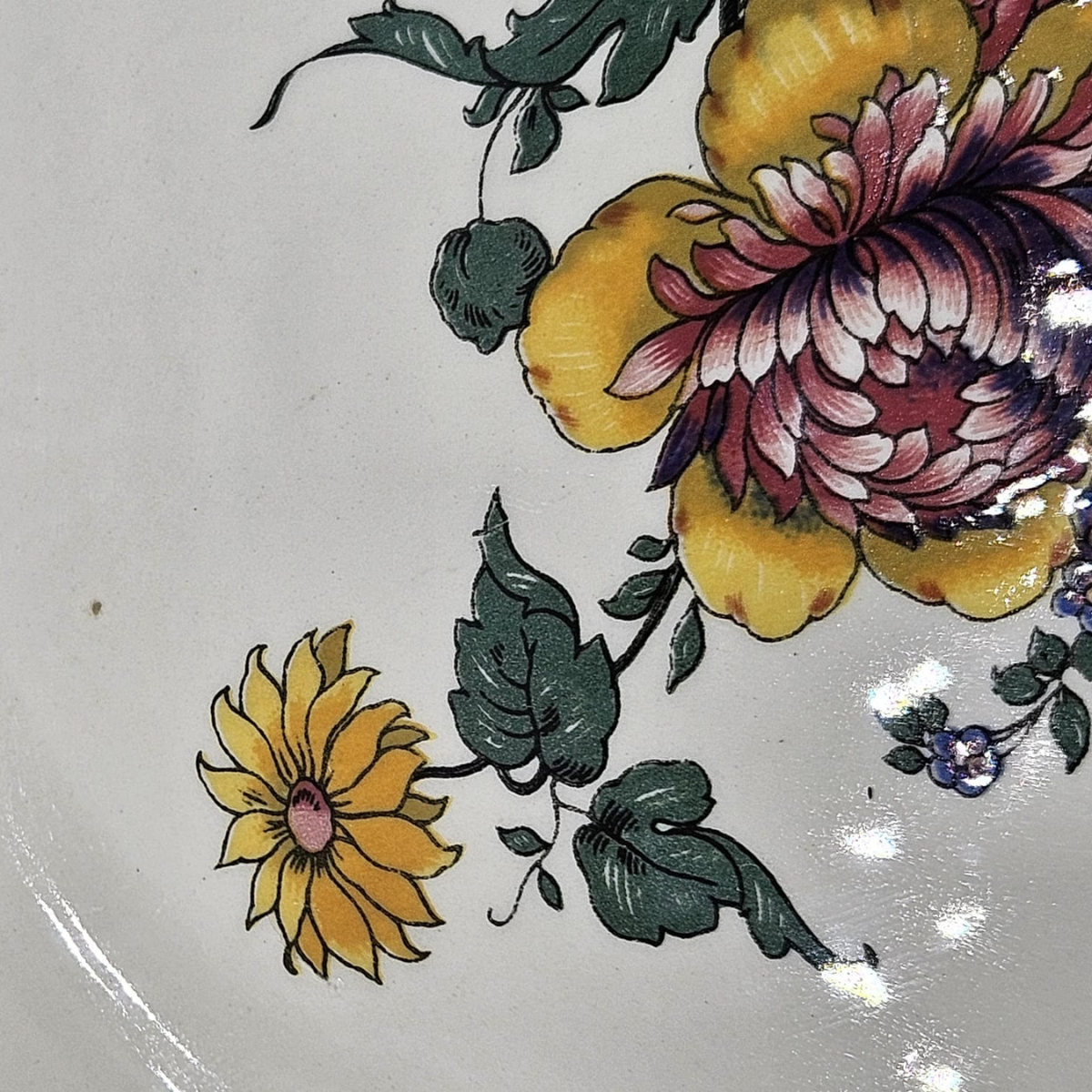 Villeroy & Boch Alt Strassburg: Schale / Schälchen / Schüssel - 27,5 cm Strohblume (Punkt in Glasur) (8862270587204)