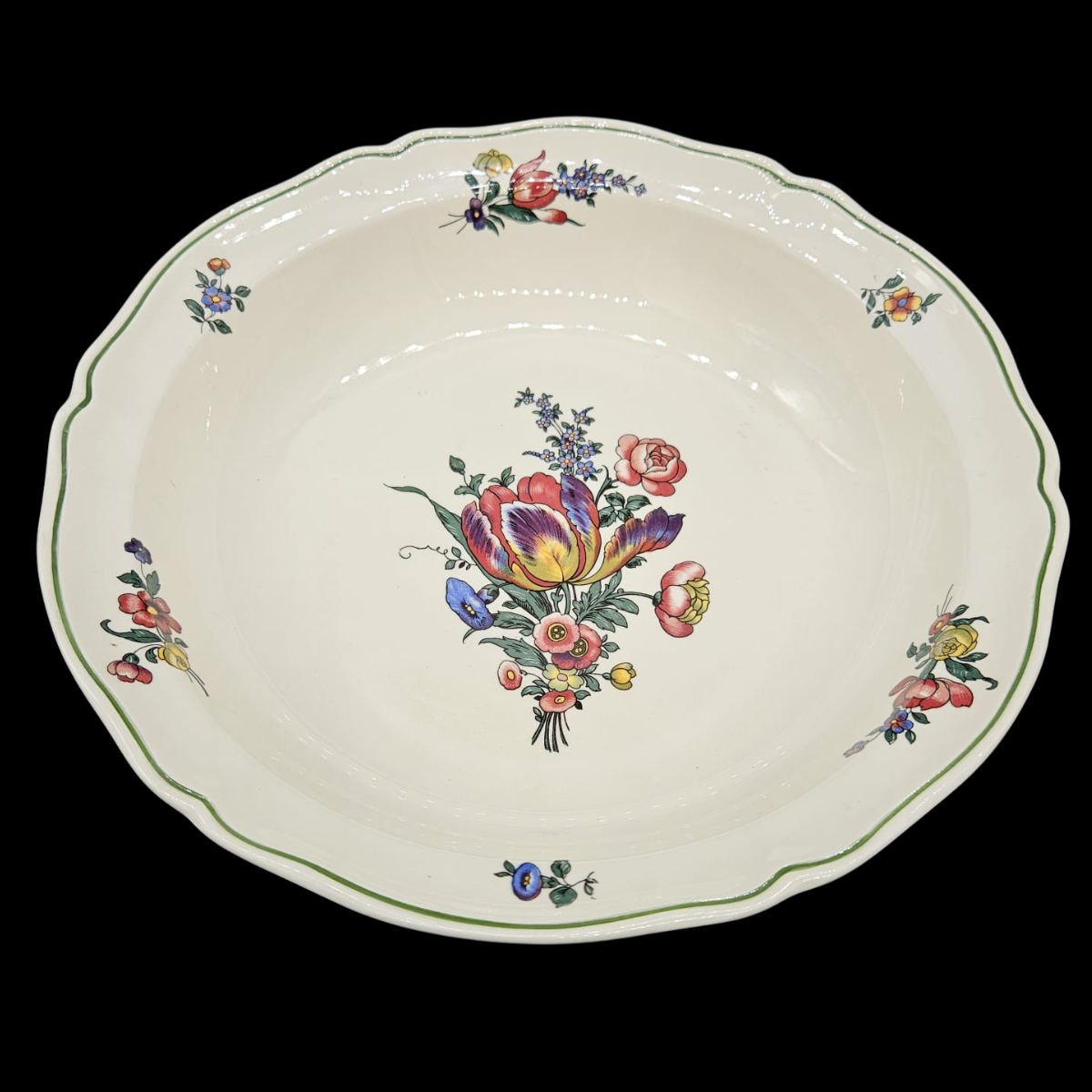 Villeroy & Boch Alt Strassburg: Schale / Schälchen / Schüssel - 27,5 cm Tulpe (8862262198596)