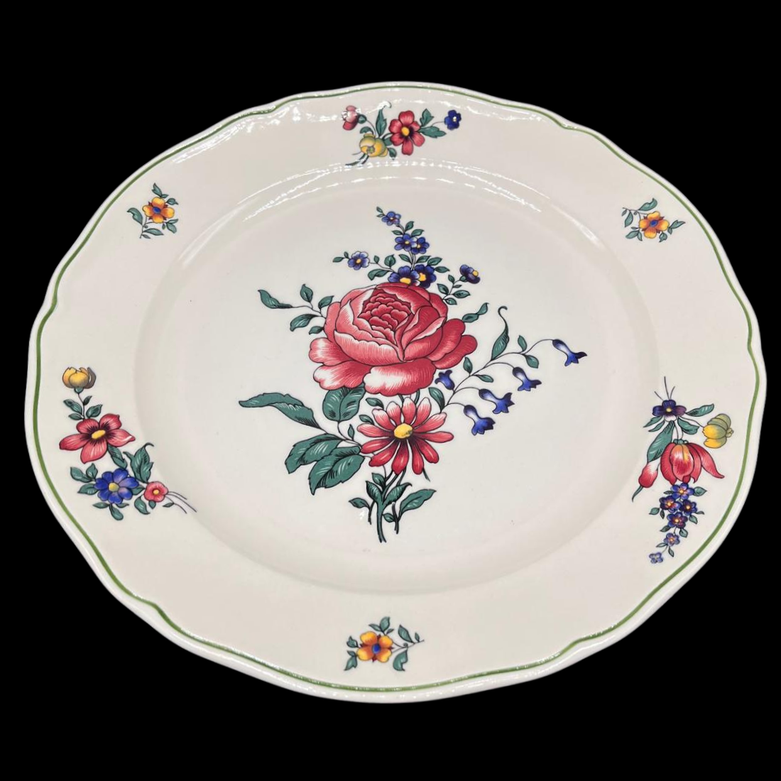 Villeroy & Boch Alt Strassburg: Speiseteller / flacher Teller - Rose 25 cm (7120820240521)