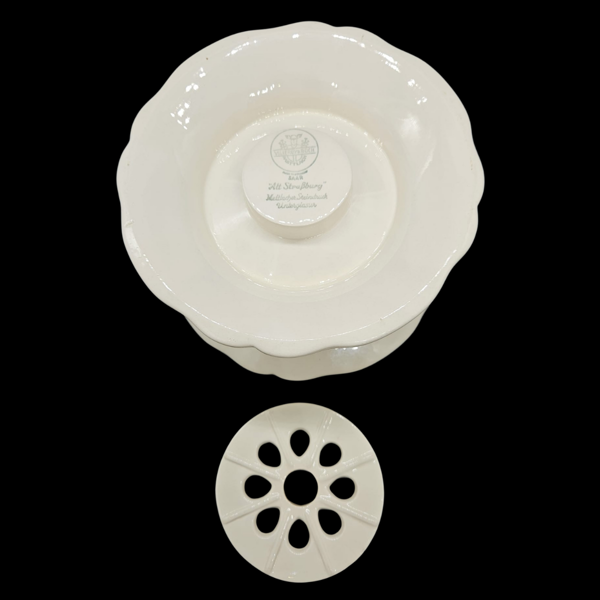 Villeroy & Boch Alt Strassburg: Stövchen / Rechaud (8861943955780)