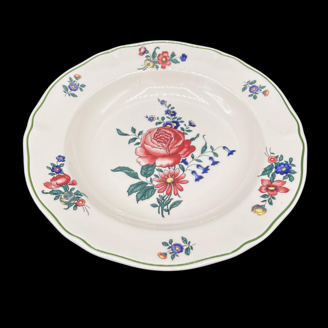 Villeroy & Boch Alt Strassburg: Suppenteller / tiefer Teller Rose (7120772366473)