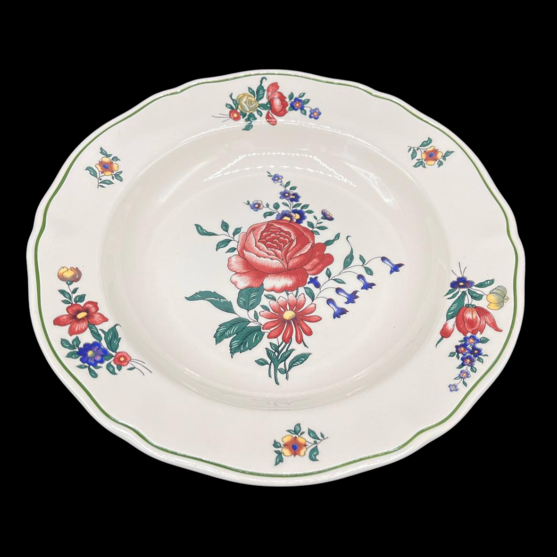 Villeroy & Boch Alt Strassburg: Suppenteller / tiefer Teller Rose (7120772366473)